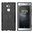 Dual Layer Rugged Tough Case & Stand for Sony Xperia XA2 Ultra - Black
